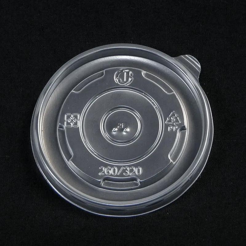 Victoria Bay Lid PP Translucent For 6-8 OZ Hot Deli Container Vented 1000/Case