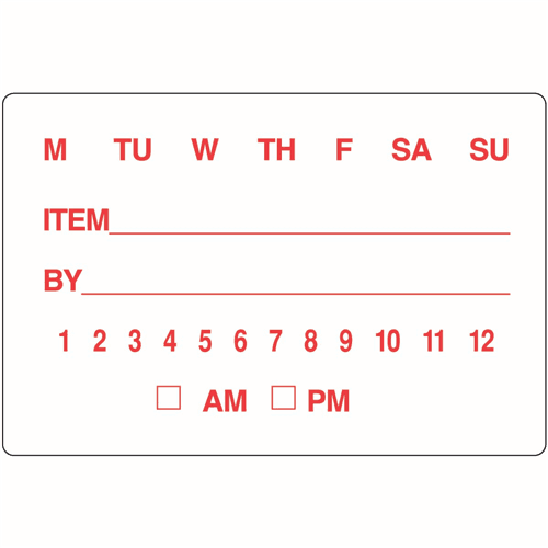 Pull Tag 2X3 IN Dissolvable Pull-Tag 250/Roll