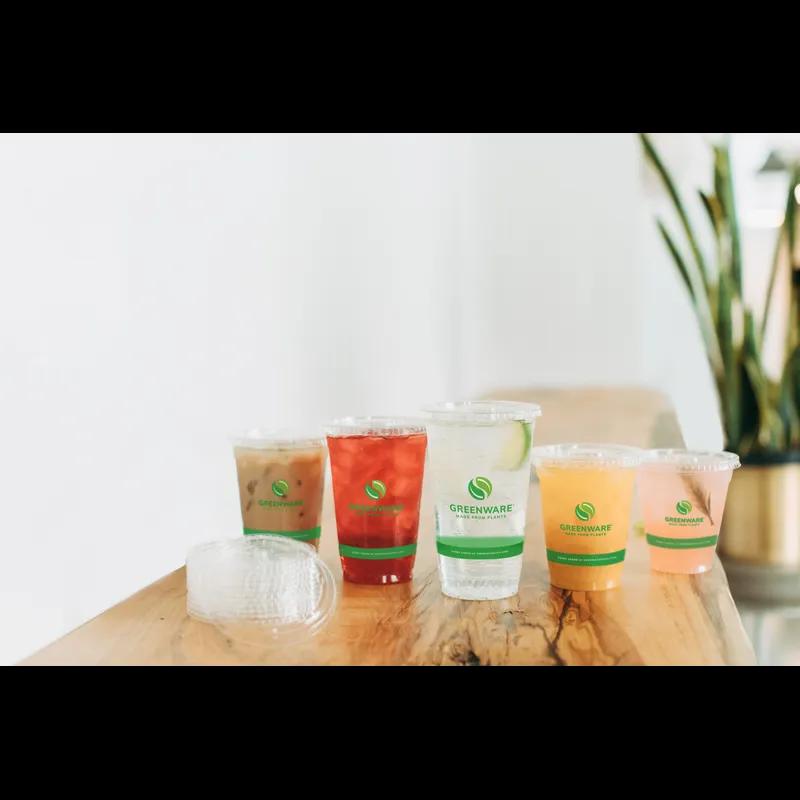 Greenware® Cup Tall 16 FLOZ PLA Clear 50 Count/Pack 20 Packs/Case 1000 Count/Case