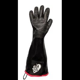 Gloves 18 IN Black Neoprene Reusable Heat Resistant 24/Case
