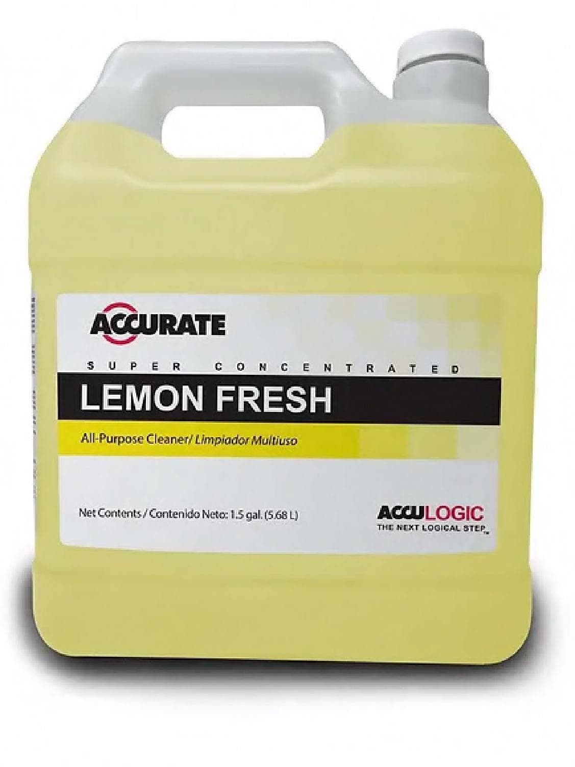 Acculogic Lemon Fresh All Purpose Cleaner 1.5 GAL 1/Case