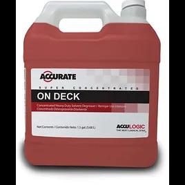 Acculogic On Deck Floor Cleaner Degreaser 1.5 GAL Multi Surface Liquid Heavy Duty 1/Case