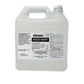 Acculogic Accu-Quat Dishwashing Sanitizer 1.5 GAL Liquid Manual 1/Case