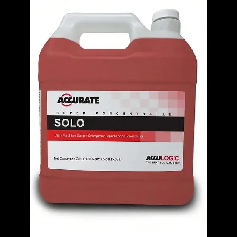 Acculogic Solo Dishmachine Detergent 1.5 GAL 1/Case