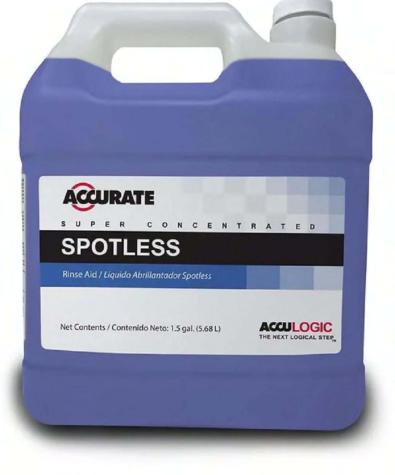 Acculogic Rinse Aid 1.5 GAL Spotless 1/Case