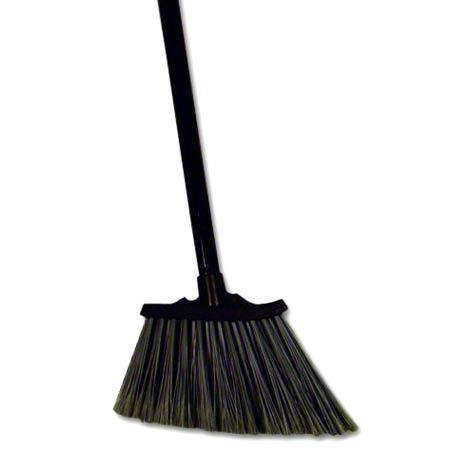 Lobby Broom 39X7.5 IN Black Plastic Angled 1/Each