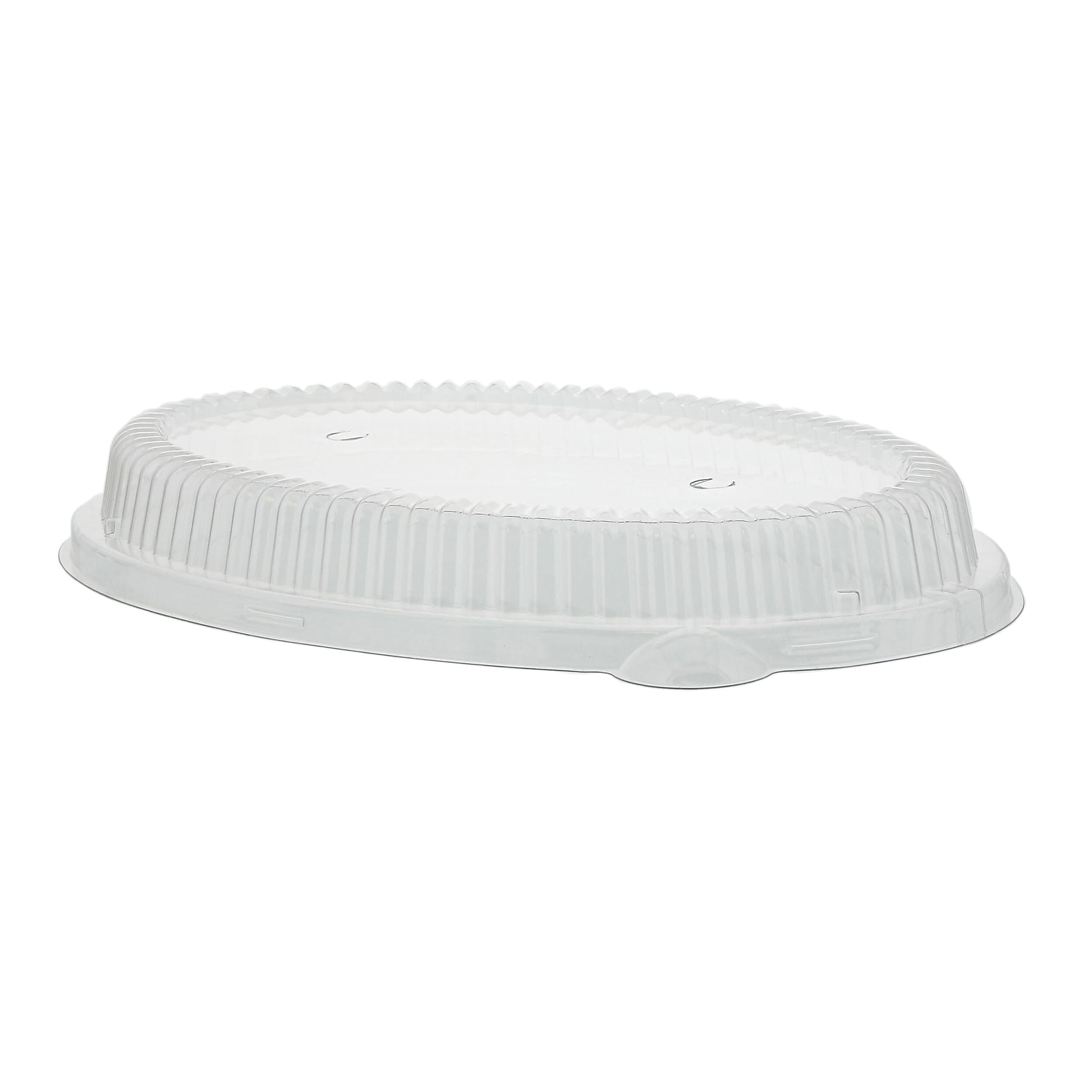 PrimeWare® Lid RPET Clear For 24 FLOZ Burrito Salad Bowl With Tab Vented Freezer Safe 125 Count/Pack 2 Packs/Case