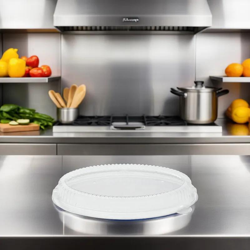 Lid RPET Clear For 24 FLOZ Burrito Salad Bowl With Tab Vented Freezer Safe 125 Count/Pack 2 Packs/Case