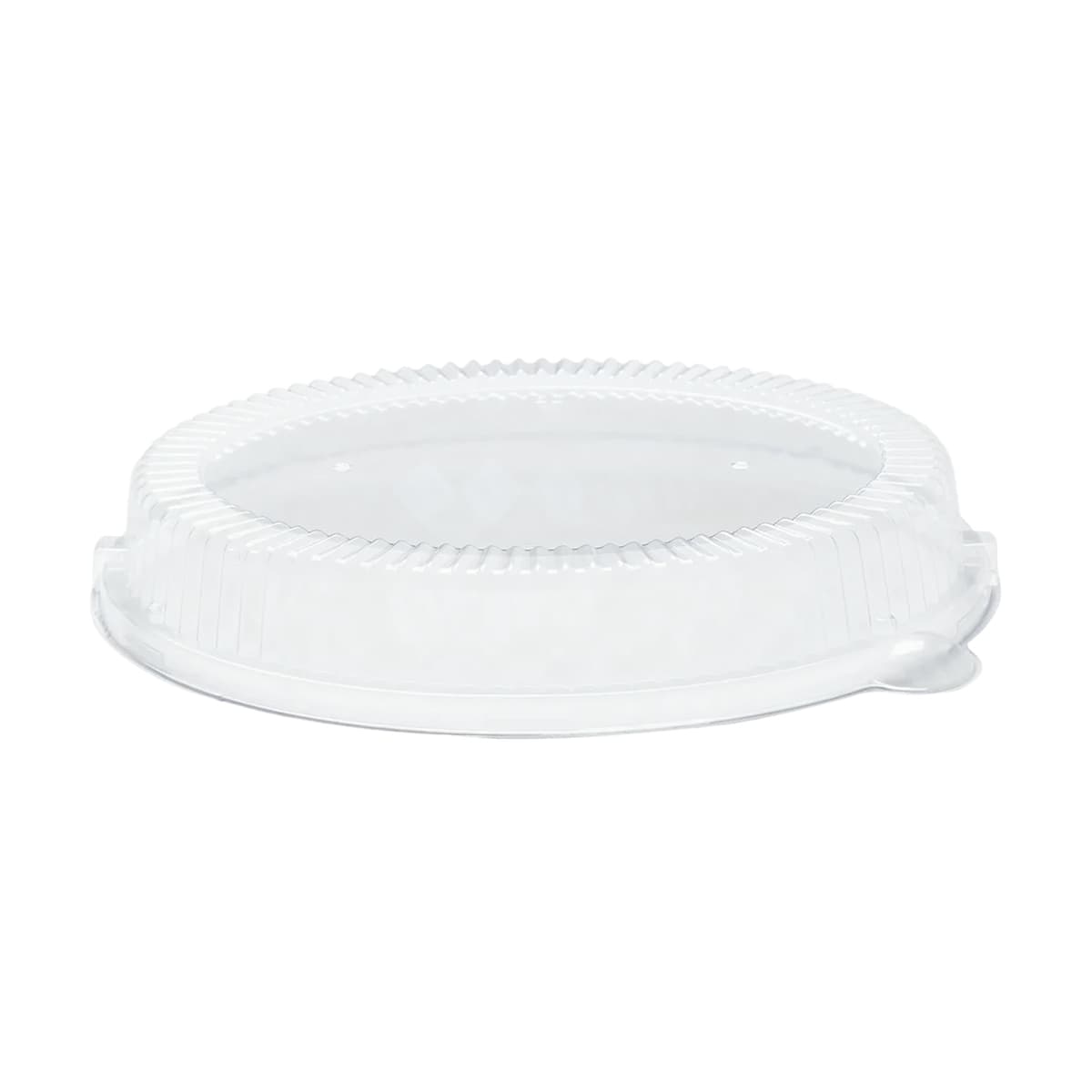 Lid PS Clear Round For 32 FLOZ Burrito Salad Bowl With Tab Freezer Safe 125 Count/Pack 2 Packs/Case