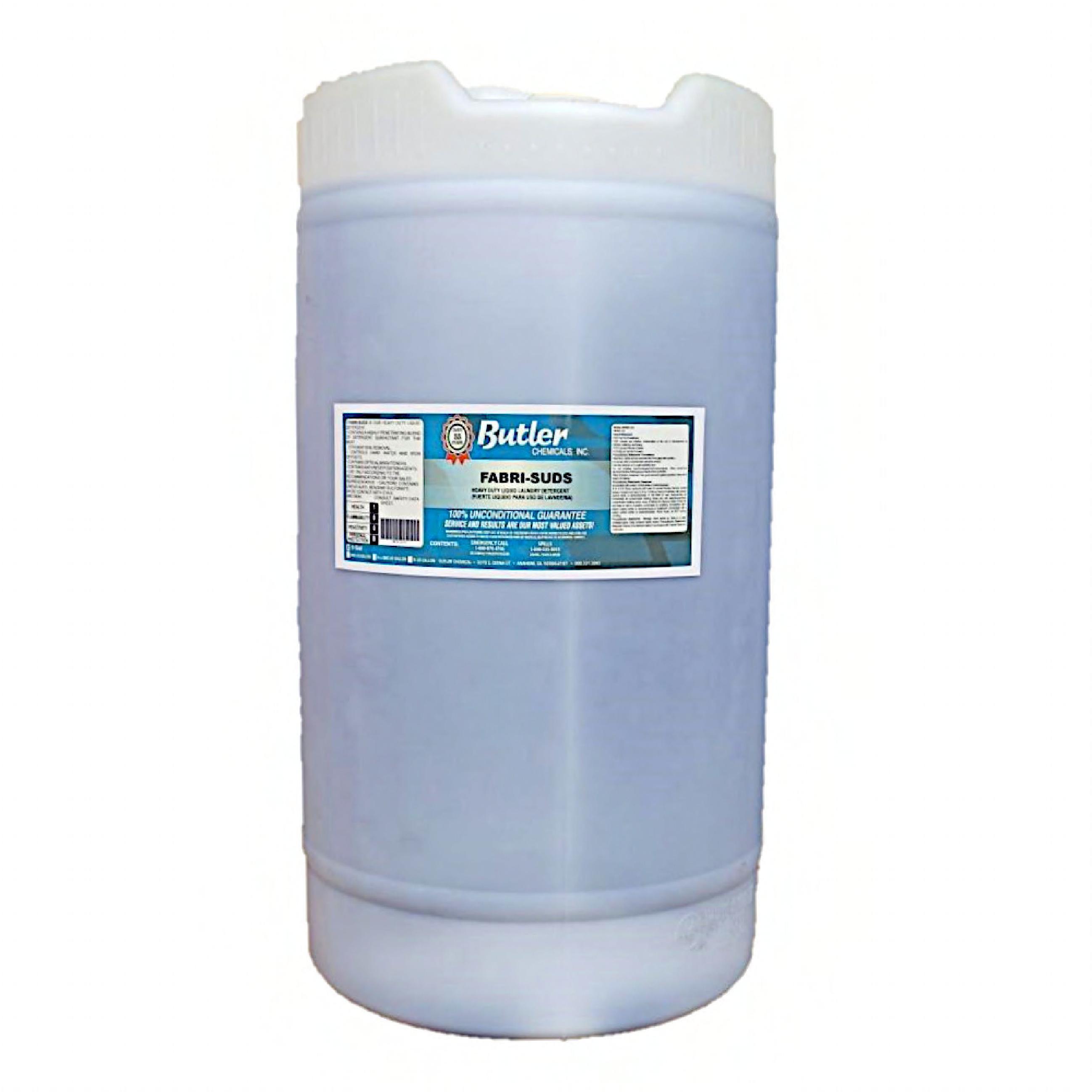Fabri Suds Laundry Detergent 15 GAL Heavy Duty 1/Drum