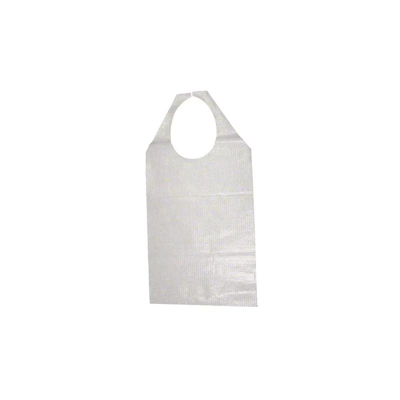 Bib 15X30 IN White Paper Poly Blend Sure-Tie 250/Case