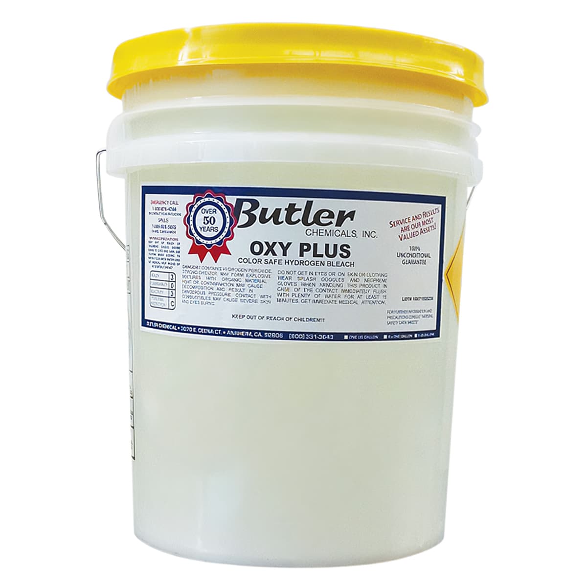 Oxy Plus Laundry Bleach 5 GAL 1/Pail