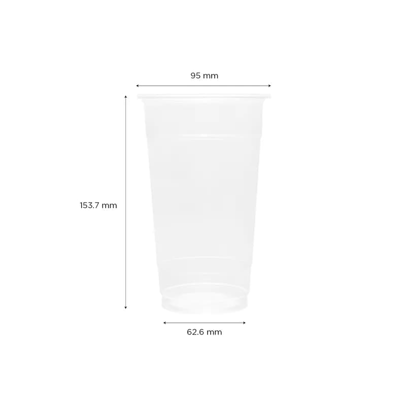 Karat® Cold Cup 24 FLOZ PP Translucent 1000/Case