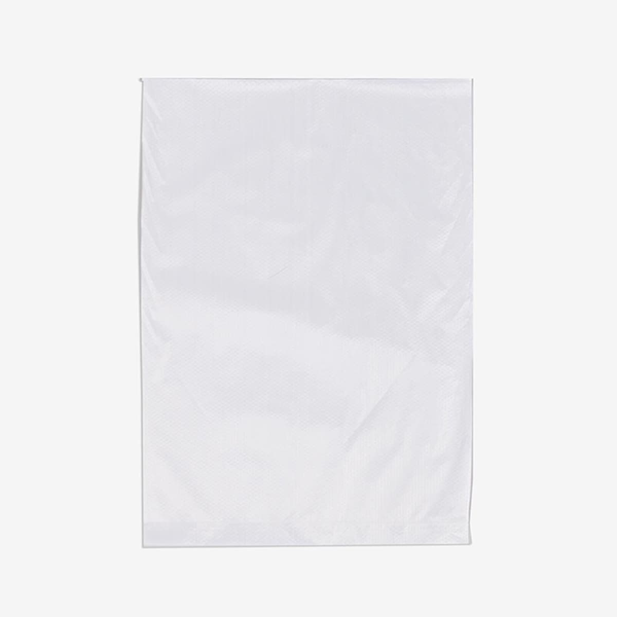 Merchandise Bag 8.5X11 IN White HDPE 0.6MIL With Open Ended Closure 1000/Case