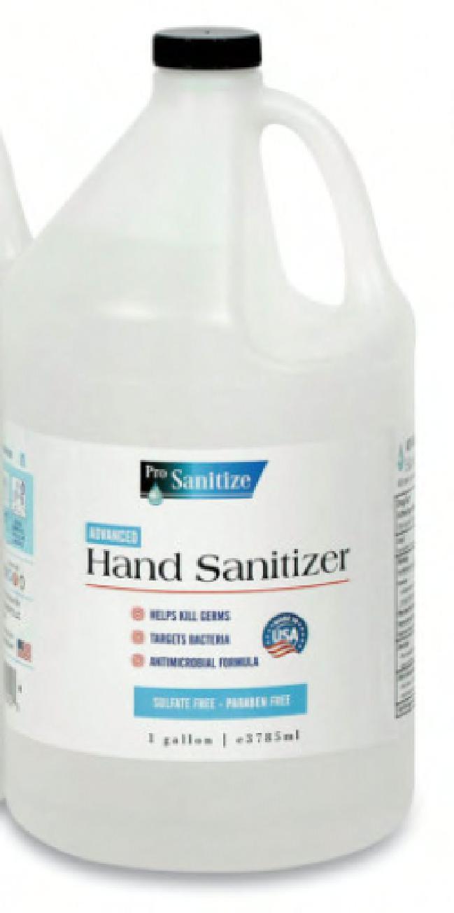 Hand Sanitizer Gel 1 GAL 70% Alcohol 2/Case