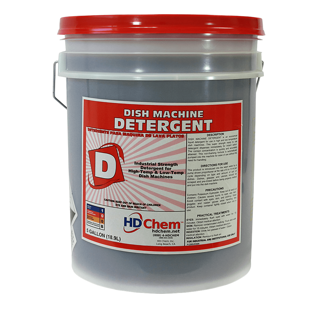 Dishmachine Detergent 5 GAL 1/Pail
