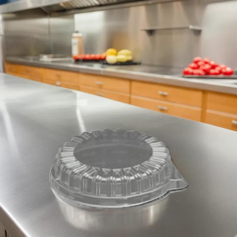 Lid Dome Plastic Clear For 12-22 OZ Bowl 504/Case