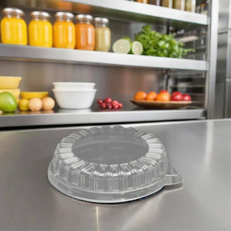 Lid Dome Plastic Clear For 12-22 OZ Bowl 504/Case