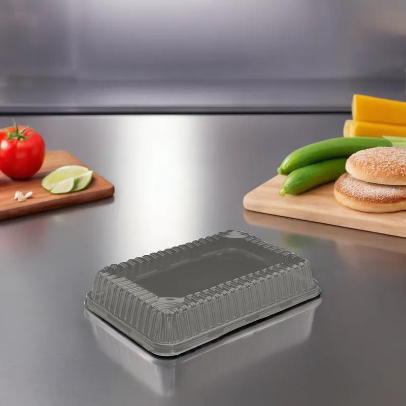 Lid High Dome 1/4 Size PET Clear For Cake Bakery Container 100/Case