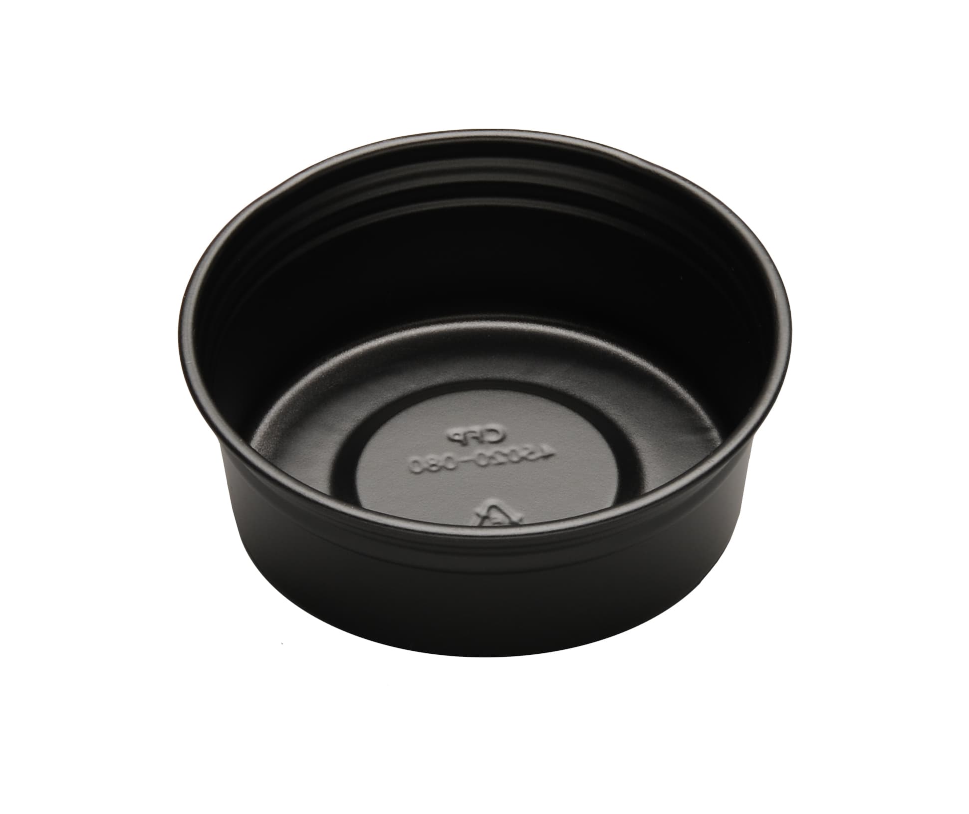 Deli Container Base 8 OZ Plastic Black 1000/Case