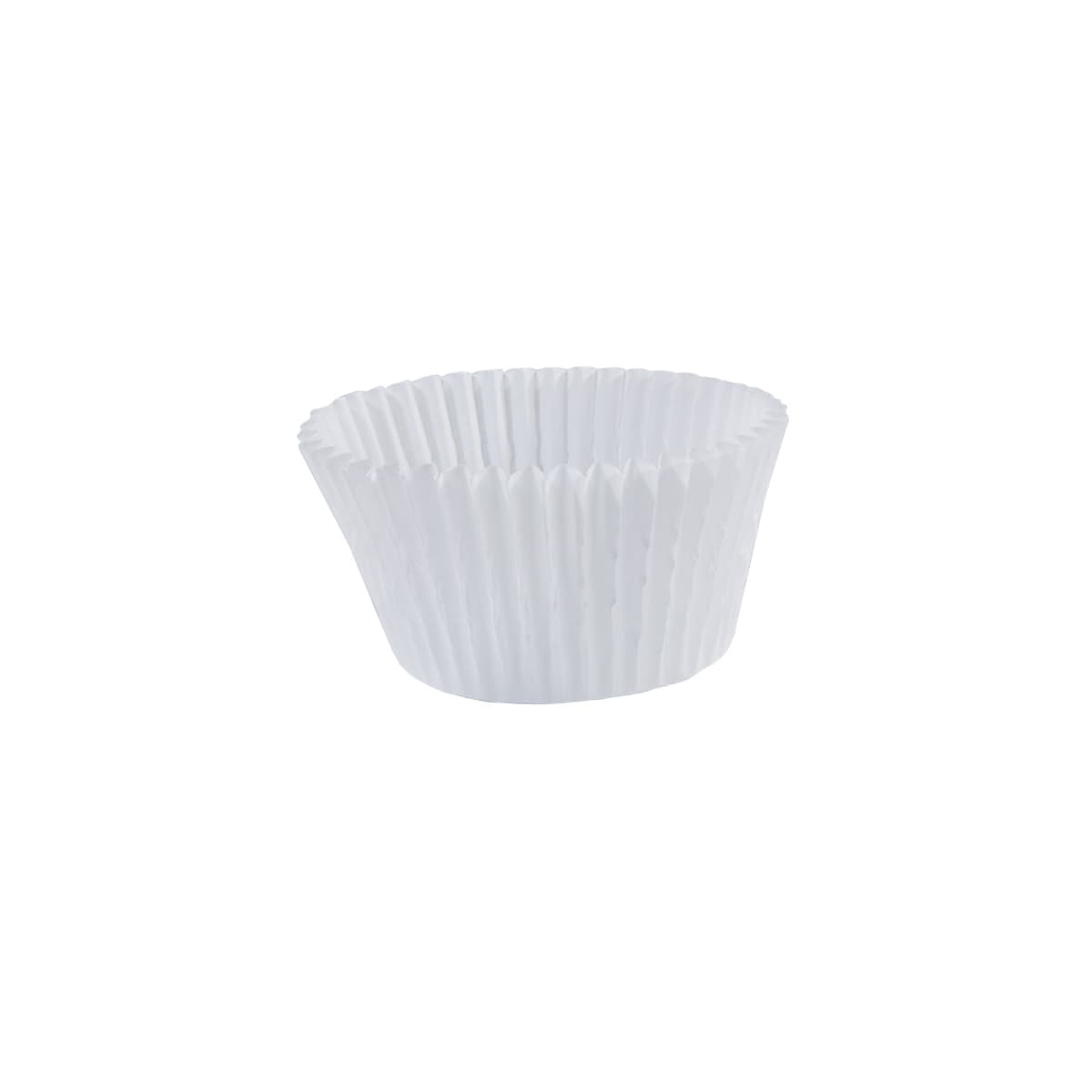 Baking Cup 4.75X1.375X2 IN White 500 Count/Pack 20 Packs/Case
