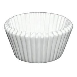 Baking Cup 5.5X1.25X3 IN White 500 Count/Pack 20 Packs/Case 10000 Count/Case