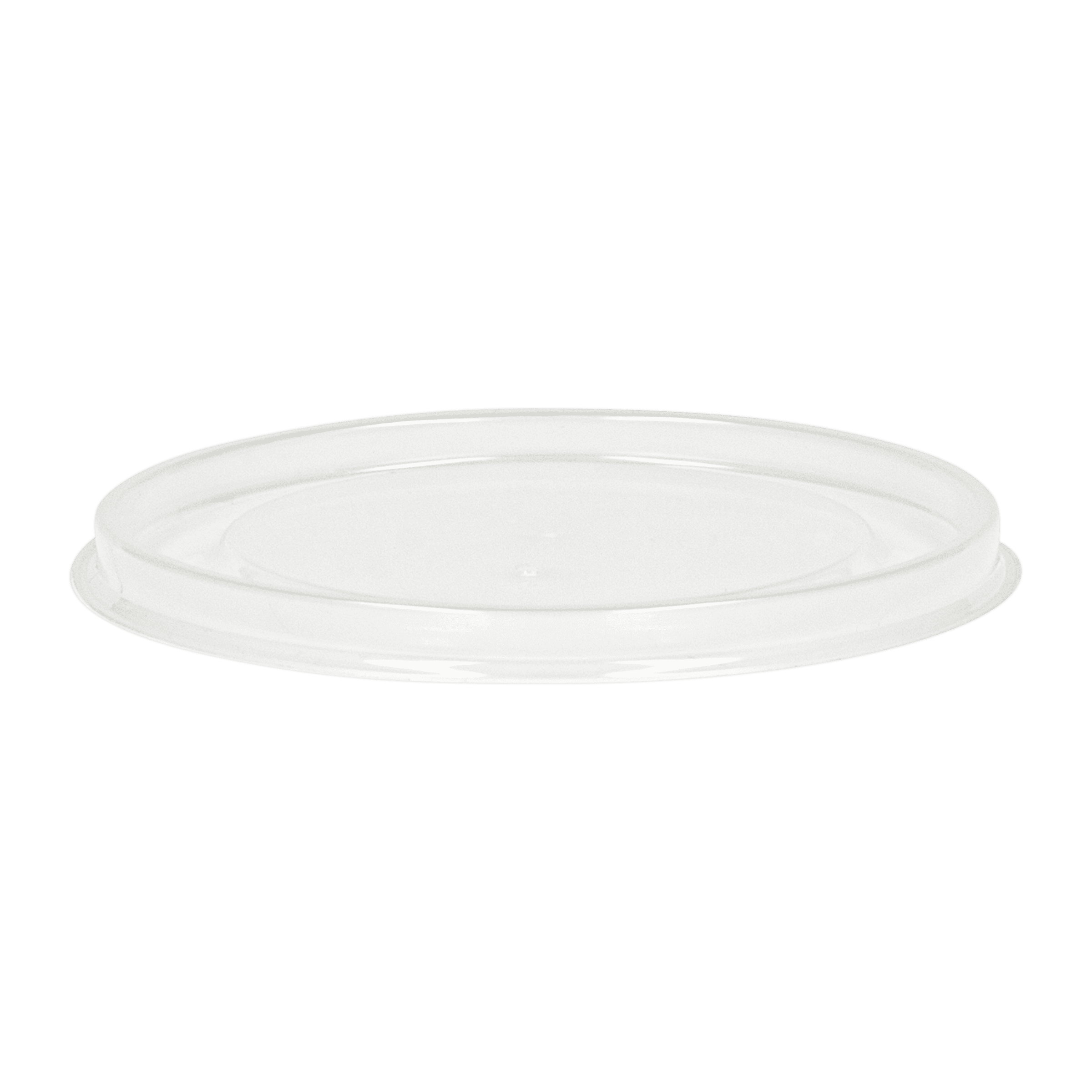 Lid Large (LG) PP Clear For 16-32 OZ Squat Soup Cup 500/Case