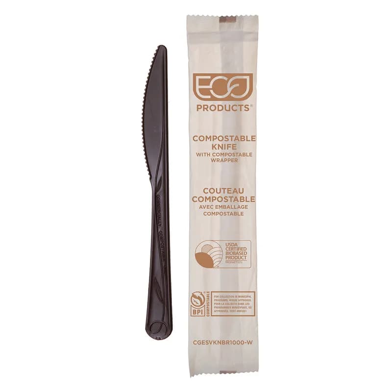 Knife Brown Individually Wrapped 1000/Case