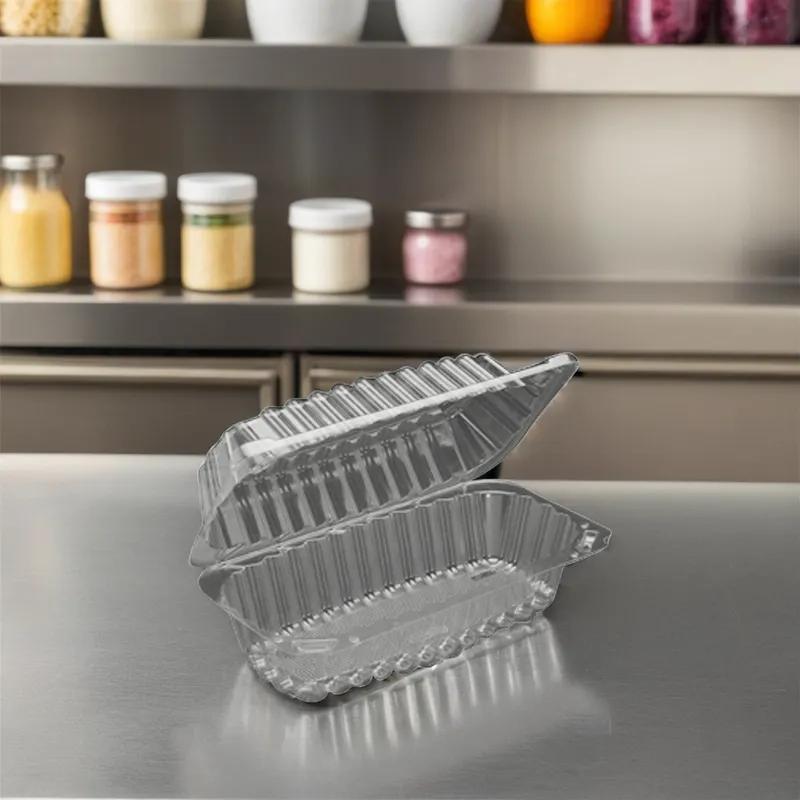 Hoagie & Sub Take-Out Container Hinged 8 IN Plastic 250/Case