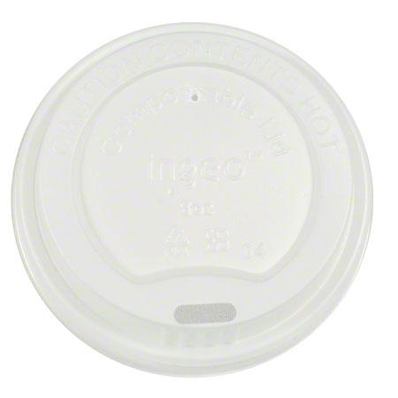 Lid CPLA White For 8 FLOZ Cup Freezer Safe 50 Count/Pack 20 Packs/Case