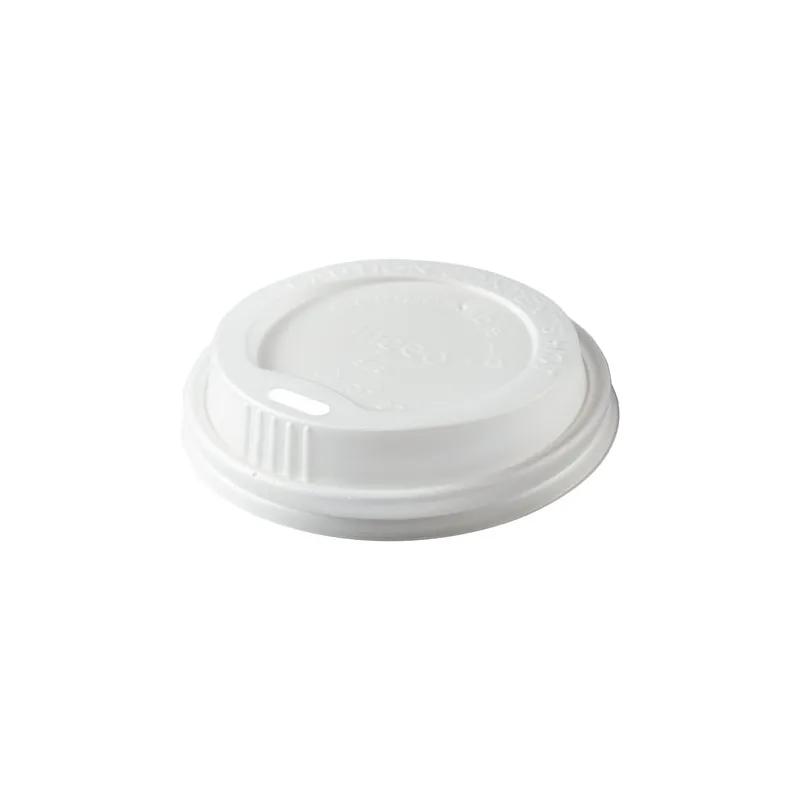 Lid CPLA White For 8 FLOZ Cup Freezer Safe 50 Count/Pack 20 Packs/Case