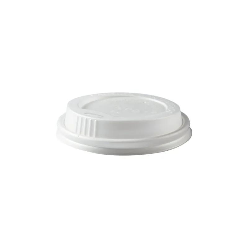 Lid CPLA White For 8 FLOZ Cup Freezer Safe 50 Count/Pack 20 Packs/Case
