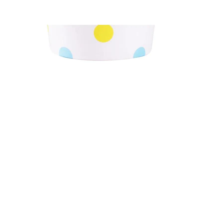 Karat® Food Container Base 12 OZ Assorted Dots 1000/Case