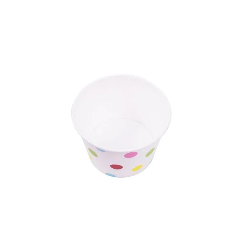 Karat® Food Container Base 12 OZ Assorted Dots 1000/Case