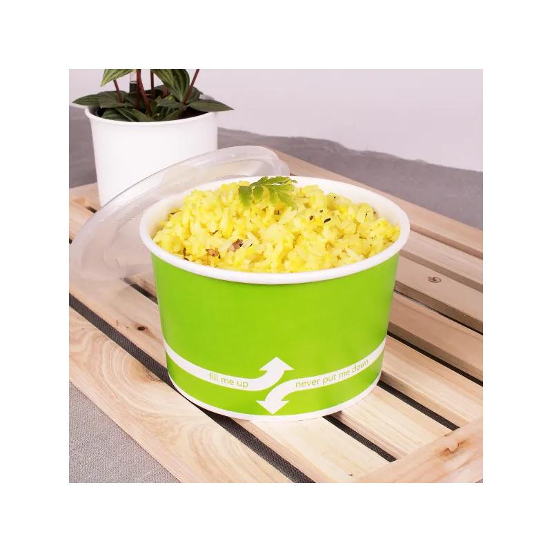 Karat® Food Container Base 20 OZ Green 600/Case
