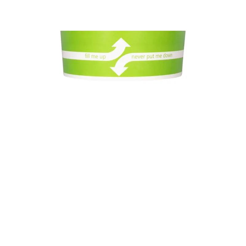 Karat® Food Container Base 20 OZ Green 600/Case