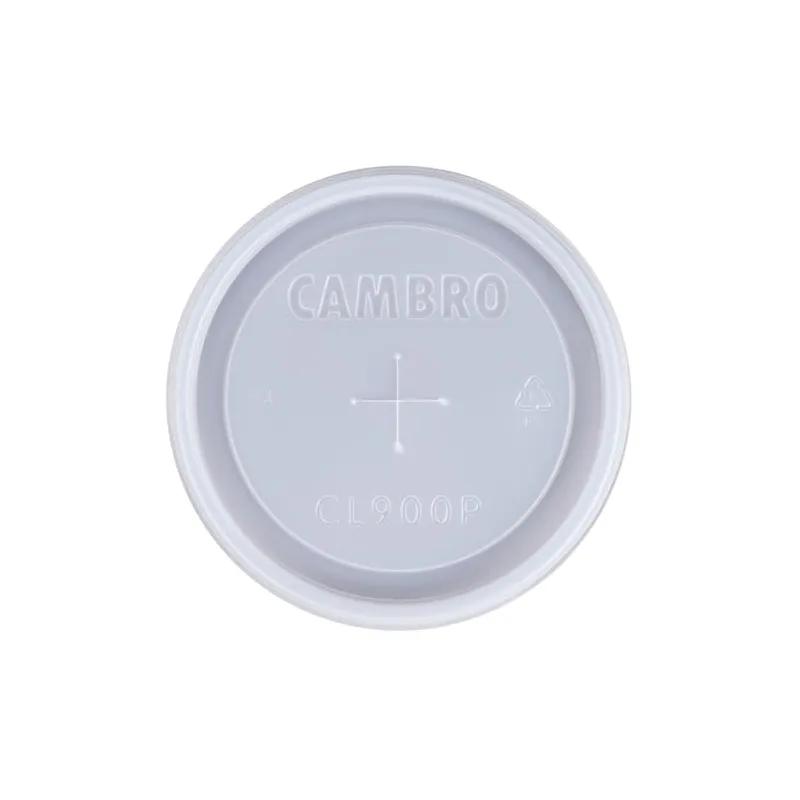 Lid White For 9.8 FLOZ Cold Tumbler Straw Slot 1000/Case
