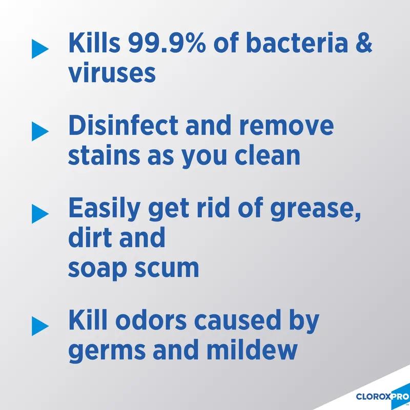 Clorox® Clean-Up® Fresh Scent Disinfectant Cleaner 1 GAL Liquid With Bleach Antibacterial Refill 4/Case