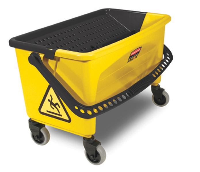 Hygen™ Mop Bucket & Wringer Resin Yellow Down Press 1/Each