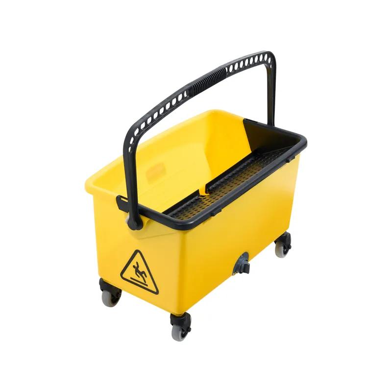 Hygen™ Mop Bucket & Wringer Resin Yellow Down Press 1/Each