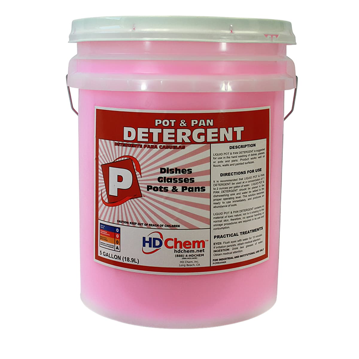 Manual Pot & Pan Detergent 5 GAL 1/Pail