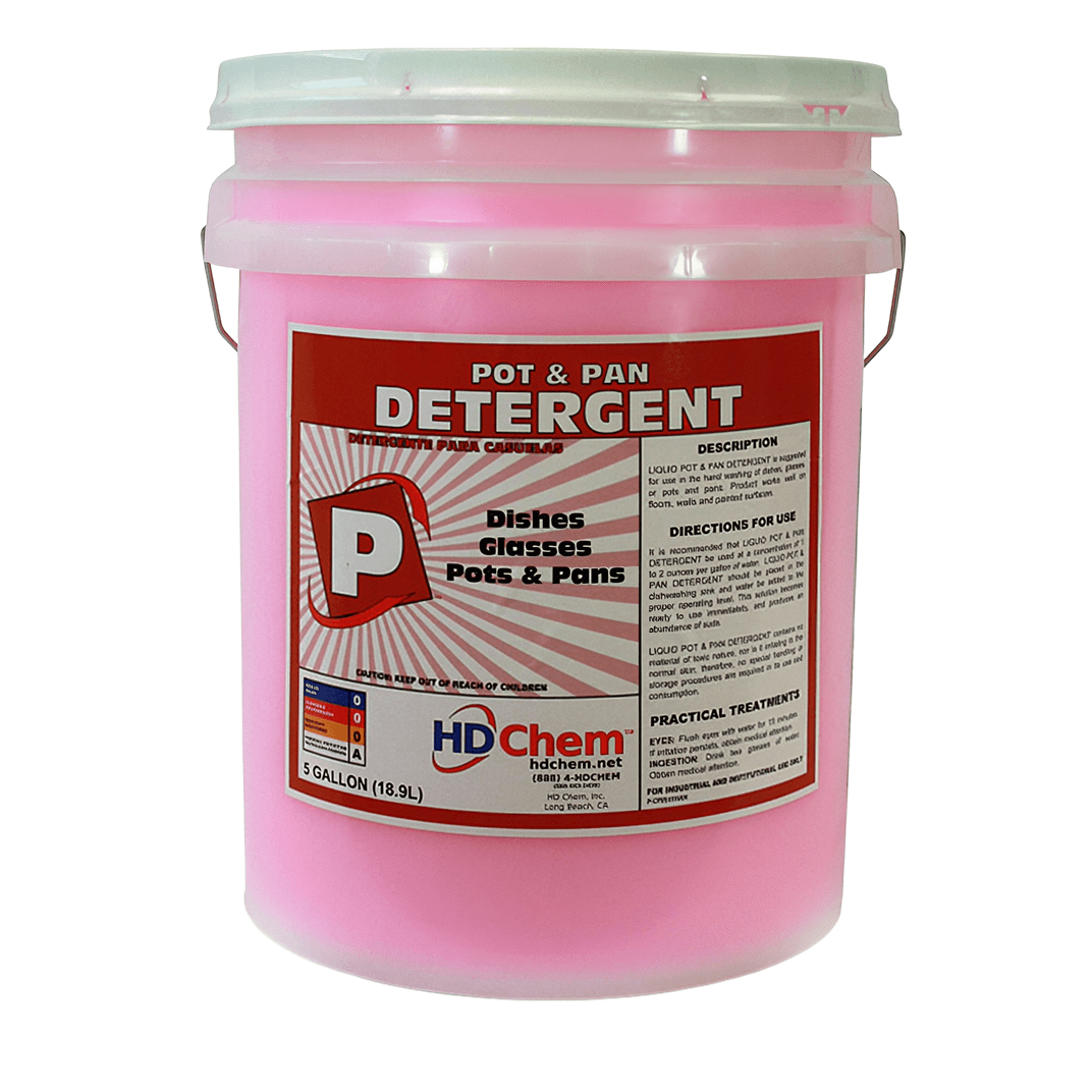 Manual Pot & Pan Detergent 5 GAL 1/Pail