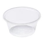 Souffle & Portion Cup 2 OZ PLA Clear Freezer Safe 250 Count/Pack 10 Packs/Case 2500 Count/Case