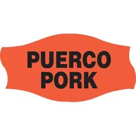 Pork/Puerco Label 1000/Roll