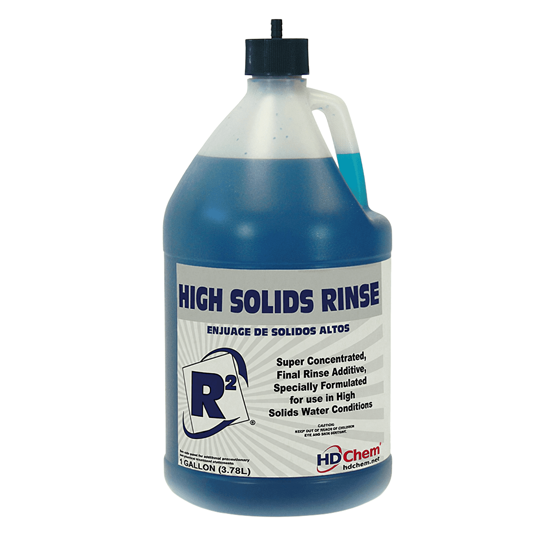 High Solids Rinse Aid 1 GAL Dishmachine 4/Case