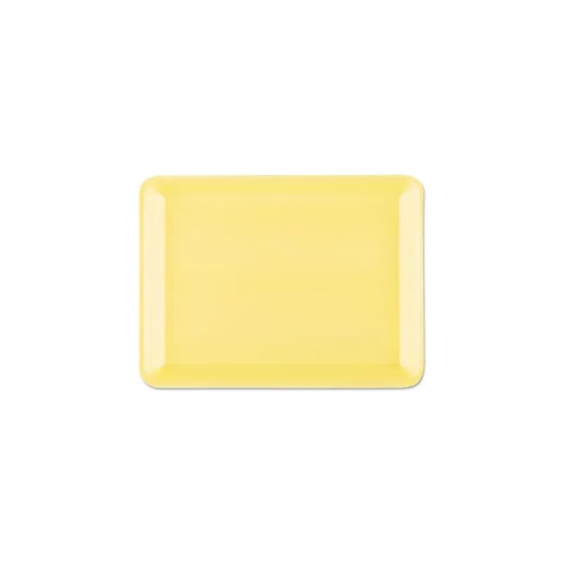 4DD Tray 7.25X9.25X1.75 IN Foam Yellow Heavy 400/Case