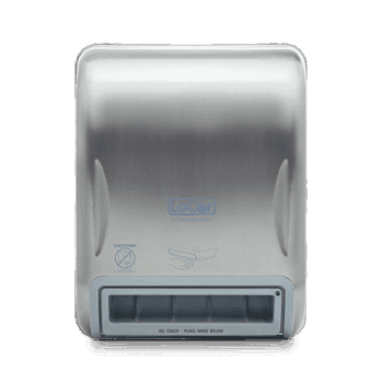 NVI Locor® Paper Towel Dispenser Stainless Recessed Electronic Hardwound Roll 1/Each