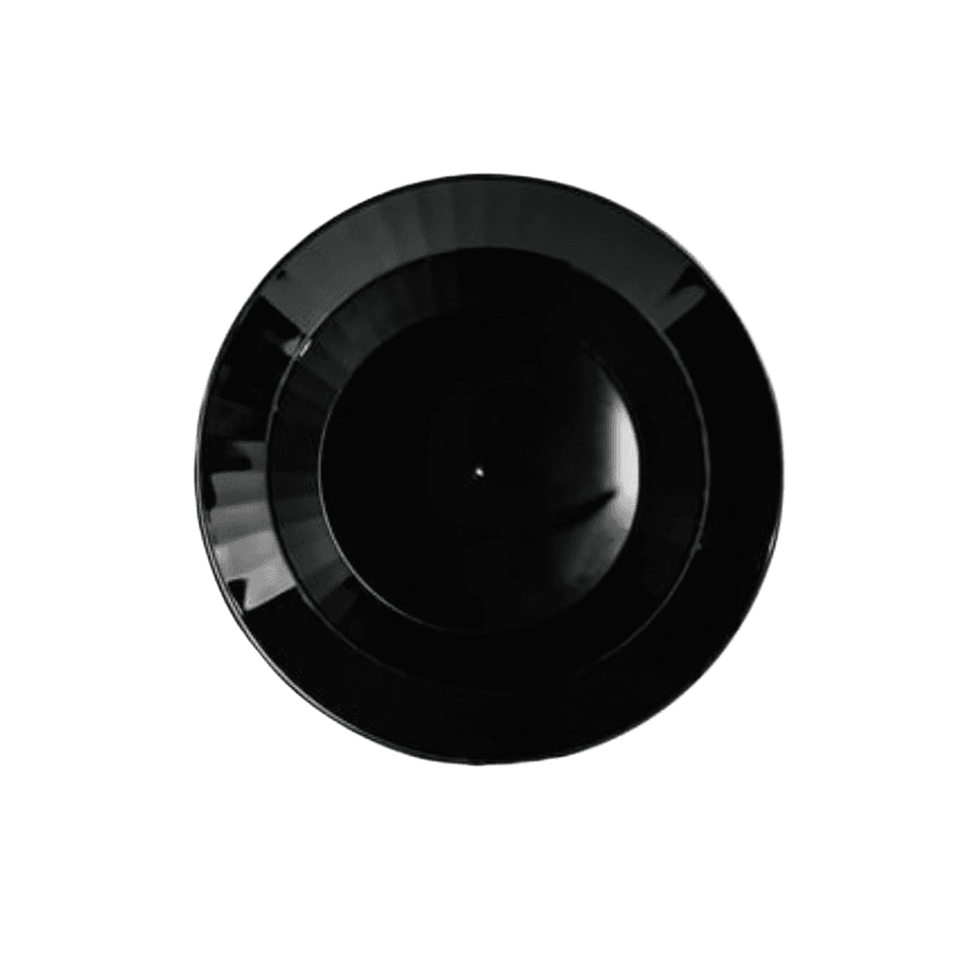 Bowl 10 OZ Plastic Black 12 Count/Pack 18 Packs/Case 216 Count/Case