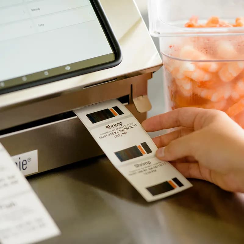 DateCodeGenie® DuraPeel™ Label 2X2 IN Multicolor Removable Waterproof 4/Pack