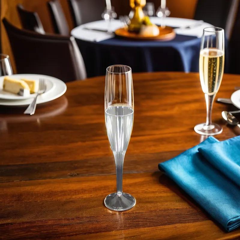 Cup Champagne Flute 5 OZ 1-Piece 12 Count/Pack 8 Packs/Case 96 Count/Case